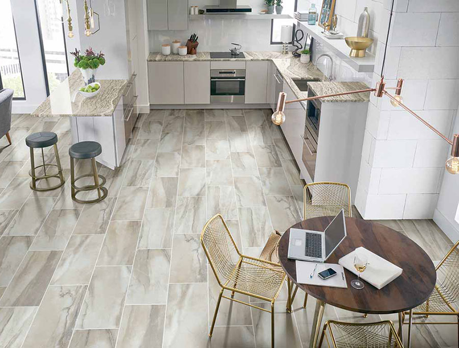 Kitchen flooring in Hillsboro